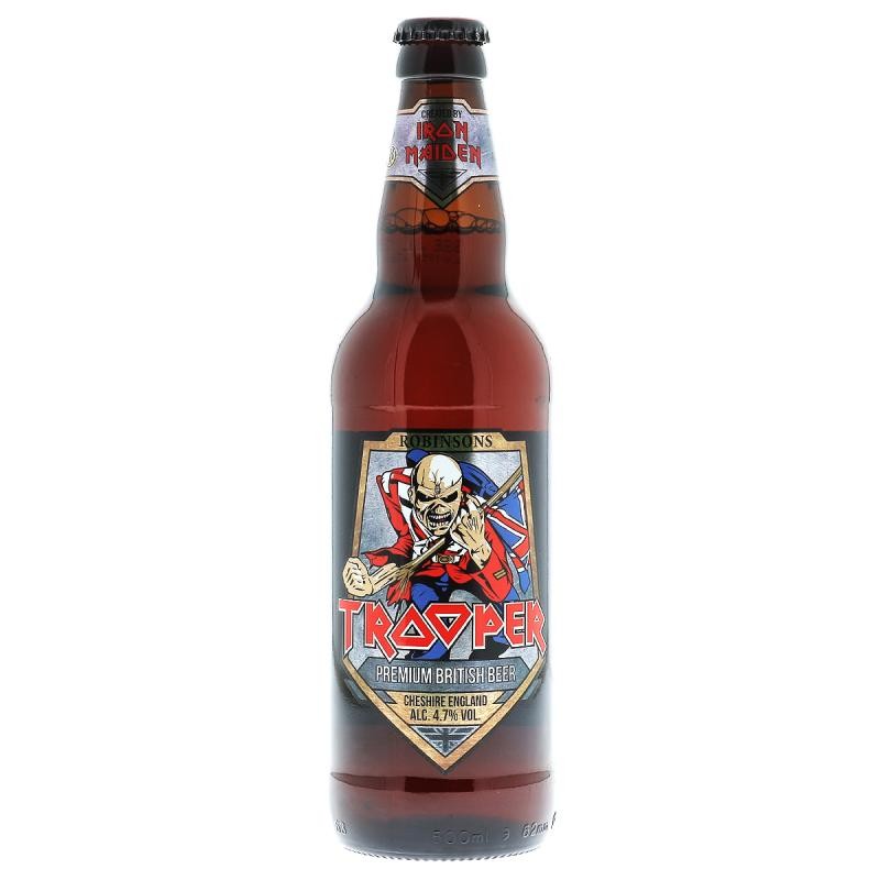 biere - ROBINSONS TROOPER IRON MAIDEN 50CL - Planète Drinks biere - ROBINSONS TROOPER IRON MAIDEN 50CL - Planète Drinks