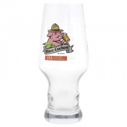 VERRES A BIERE - VERRE RINCE COCHON IPA 33CL - Planète Drinks