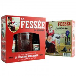 COFFRET BIERE - COFFRET FESSEE 2*0.33L + 1 VERRE - Planète Drinks