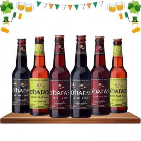 COFFRET BIERE - DISCOVERY BEER BOX : O'HARA'S - Planète Drinks