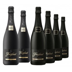 COFFRET VIN - FREIXENET DEMI SEC 2*75CL + CORDON NEGRO 4*75CL - Planète Drinks
