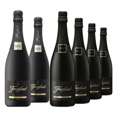 COFFRET VIN - FREIXENET DEMI SEC 2*75CL + CORDON NEGRO 4*75CL - Planète Drinks