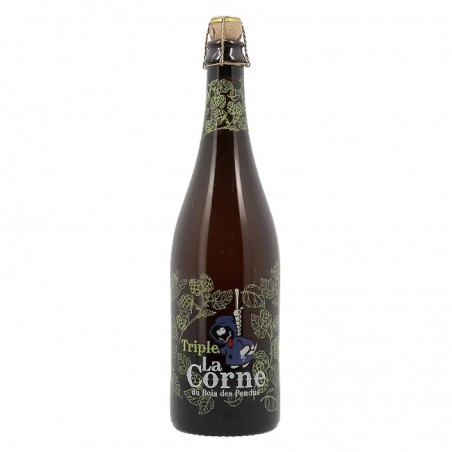 biere - CORNE DU BOIS DES PENDUS TRIPLE 75CL - Planète Drinks