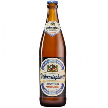 biere - WEIHENSTEPHANER HEFEWEISSBIER 50CL SANS ALCOOL - Planète Drinks