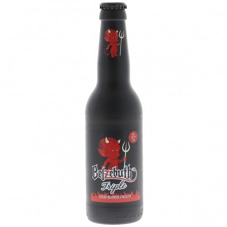 biere - BELZEBUTH BLONDE TRIPLE 33CL - Planète Drinks