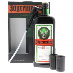 COFFRET JAGERMEISTER 1.75L + 2 SHOOTERS + 1 POMPE 54.9 - COFFRET JAGERMEISTER 1.75L + 2 SHOOTERS + 1 POMPE