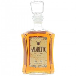 DILETTO AMARETTO 50CL 14.90004 - Un Amaretto typique issu d'amandes 100% italiennes révélant une liqueur gourmande avec une poin