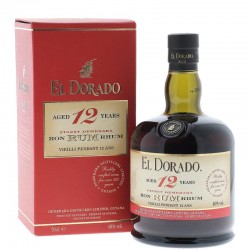 RHUM EL DORADO 12 ANS 70CL