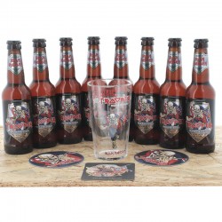 BOX DECOUVERTE TROOPER 8*33CL + 1 VERRE 39.9 - BOX DECOUVERTE TROOPER 8*33CL + 1 VERRE