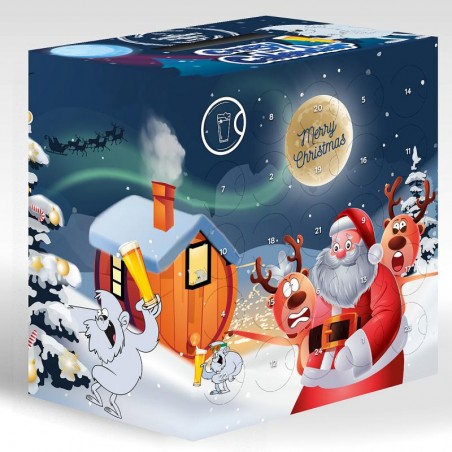 CALENDRIER 100% IPA 24 BIERES + 1 VERRE