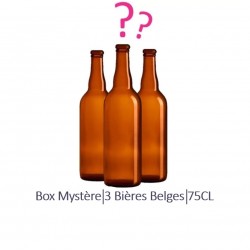 BOX MYSTERE 100% BELGE X3 BIERES 75CL